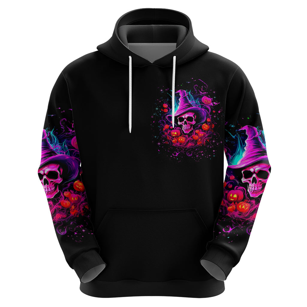 Witch Pumkin Skull Hoodie Don't Try To Figure Me Out I'm A Special DT01