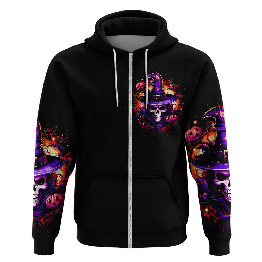 Wizard Skull Halloween Hoodie Don't Try To Figure Me Out I'm A Special DT01