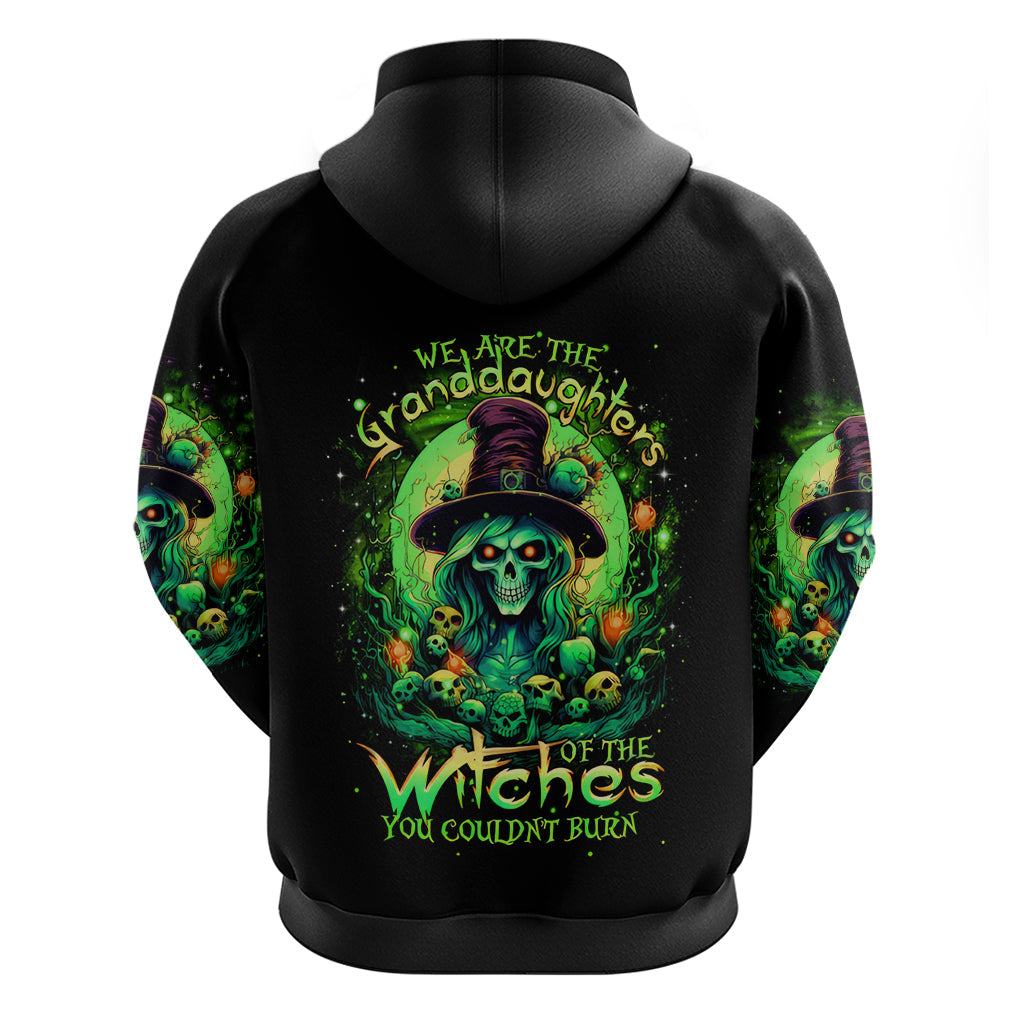 Witch Skull Hoodie We Are The Granddaughters Of The Witches DT01