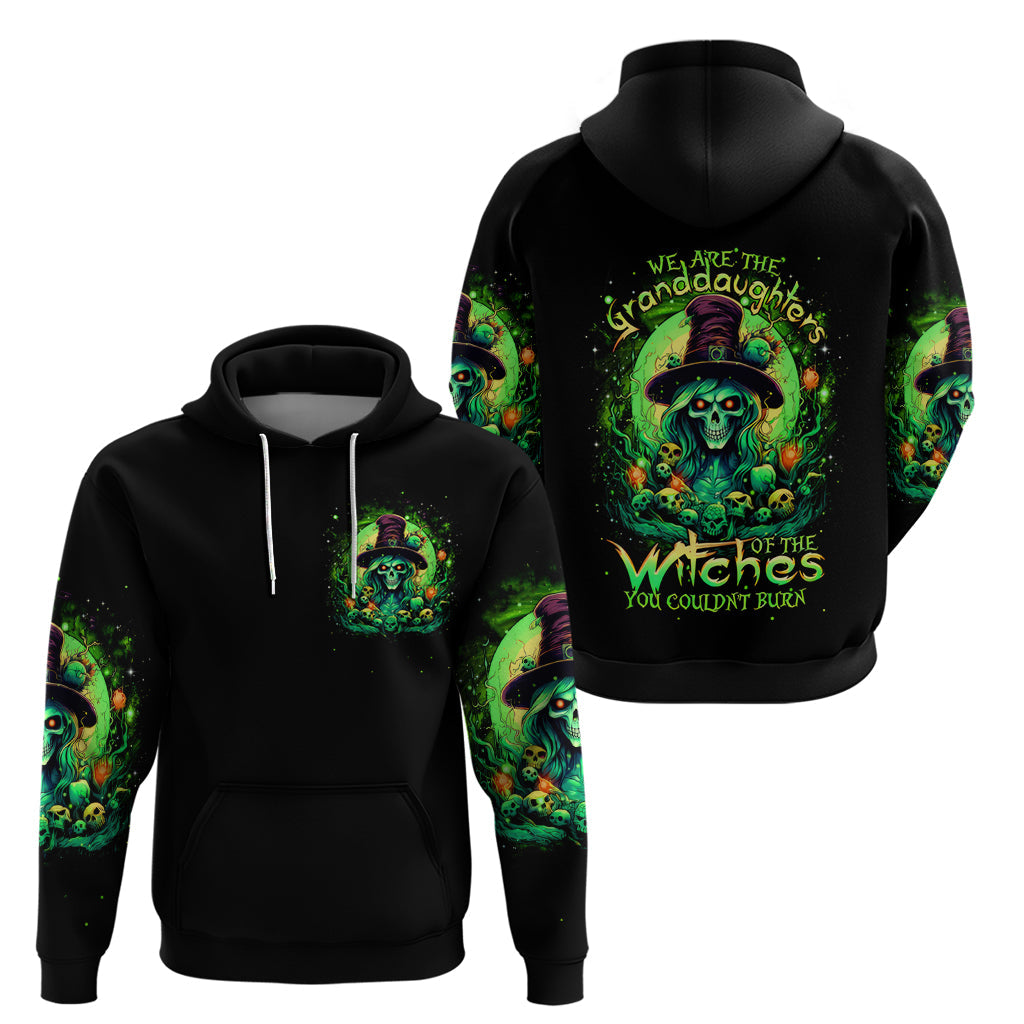 Witch Skull Hoodie We Are The Granddaughters Of The Witches DT01