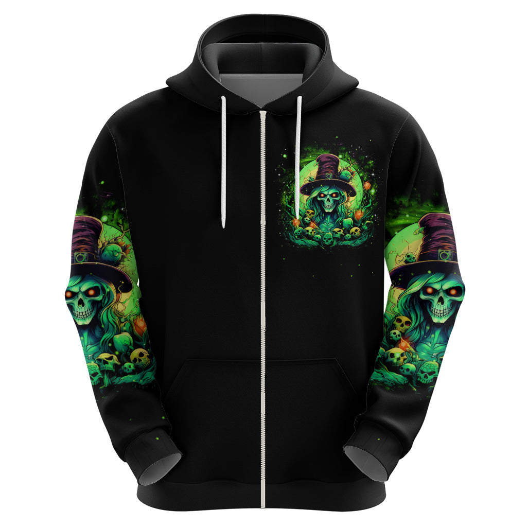Witch Skull Hoodie We Are The Granddaughters Of The Witches DT01