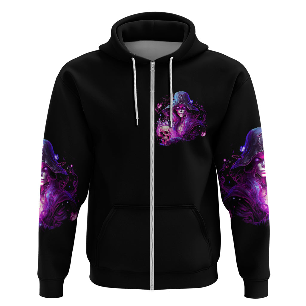 Witch Skull Hoodie It's More Fun Being The Wicked Witch DT01