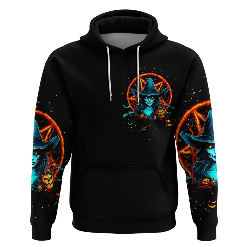 Witch Skull Hoodie Don't Pss Off The Witch DT01