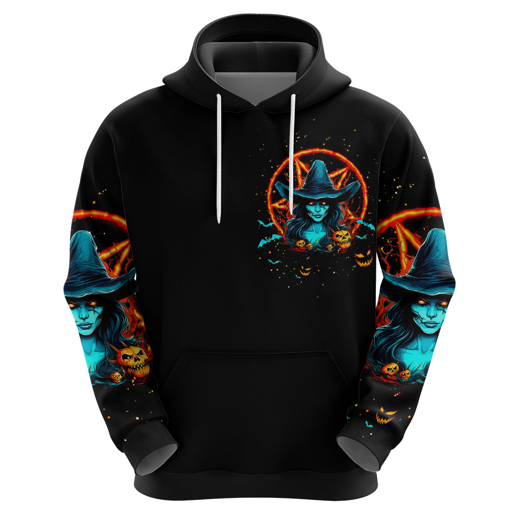 Witch Skull Hoodie Don't Pss Off The Witch DT01