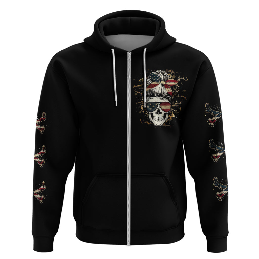 Girl Skull Hoodie Don't Try To Figured Me Out I Special Kind DT01