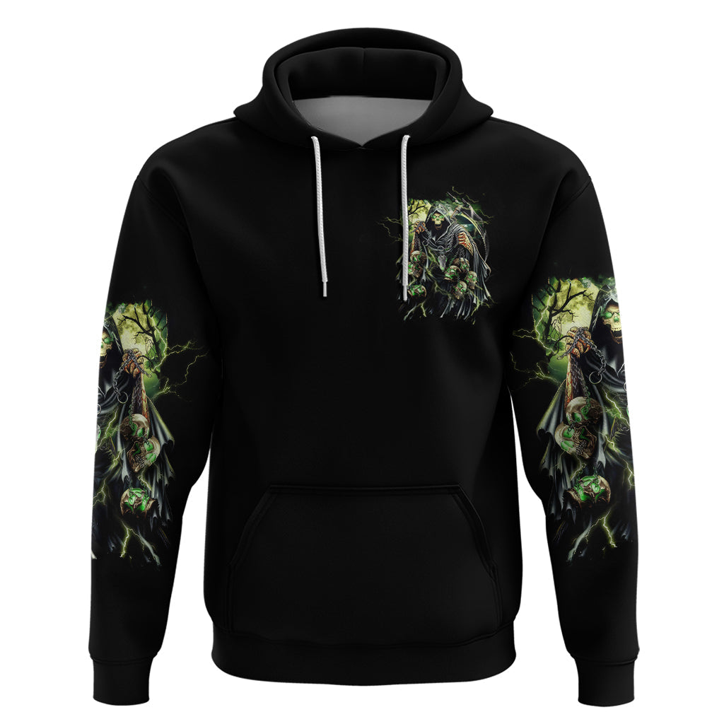 Skull Reaper Hoodie I Going To Hell Just Pick You Up DT01