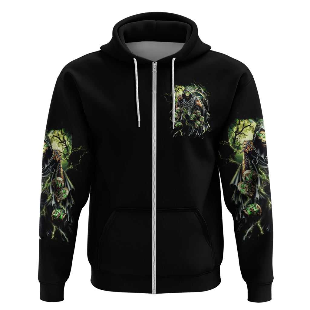 Skull Reaper Hoodie I Going To Hell Just Pick You Up DT01