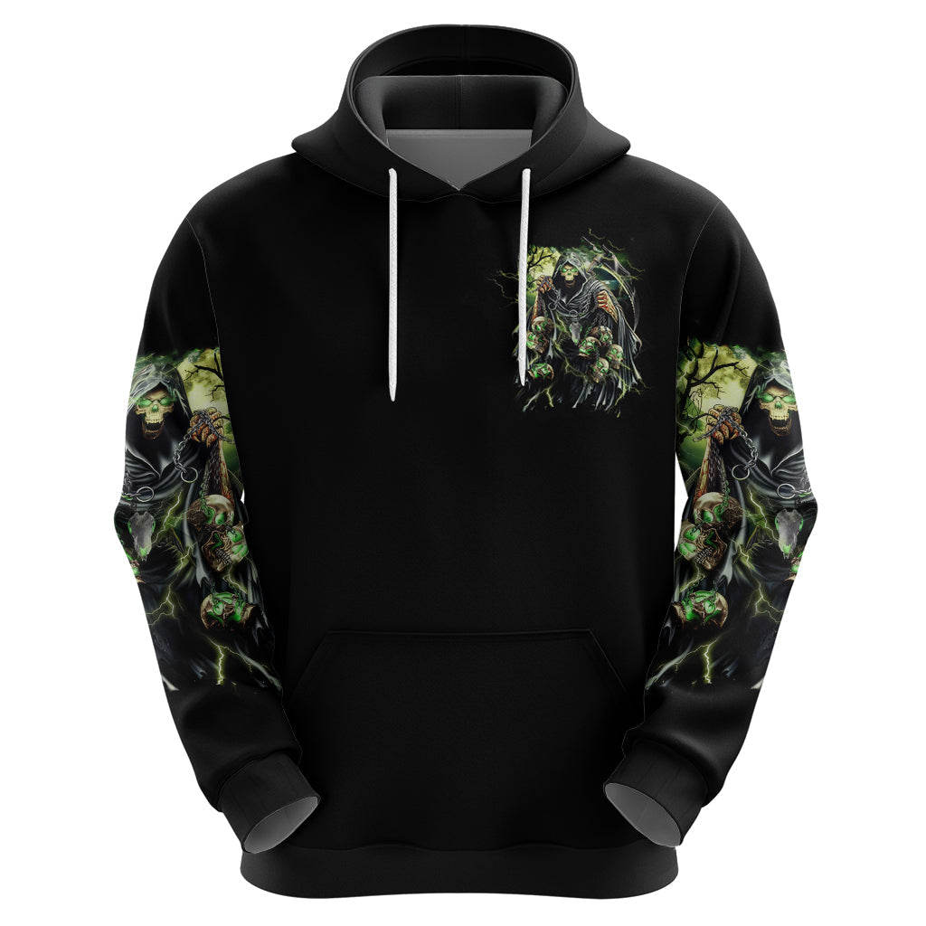 Skull Reaper Hoodie I Going To Hell Just Pick You Up DT01