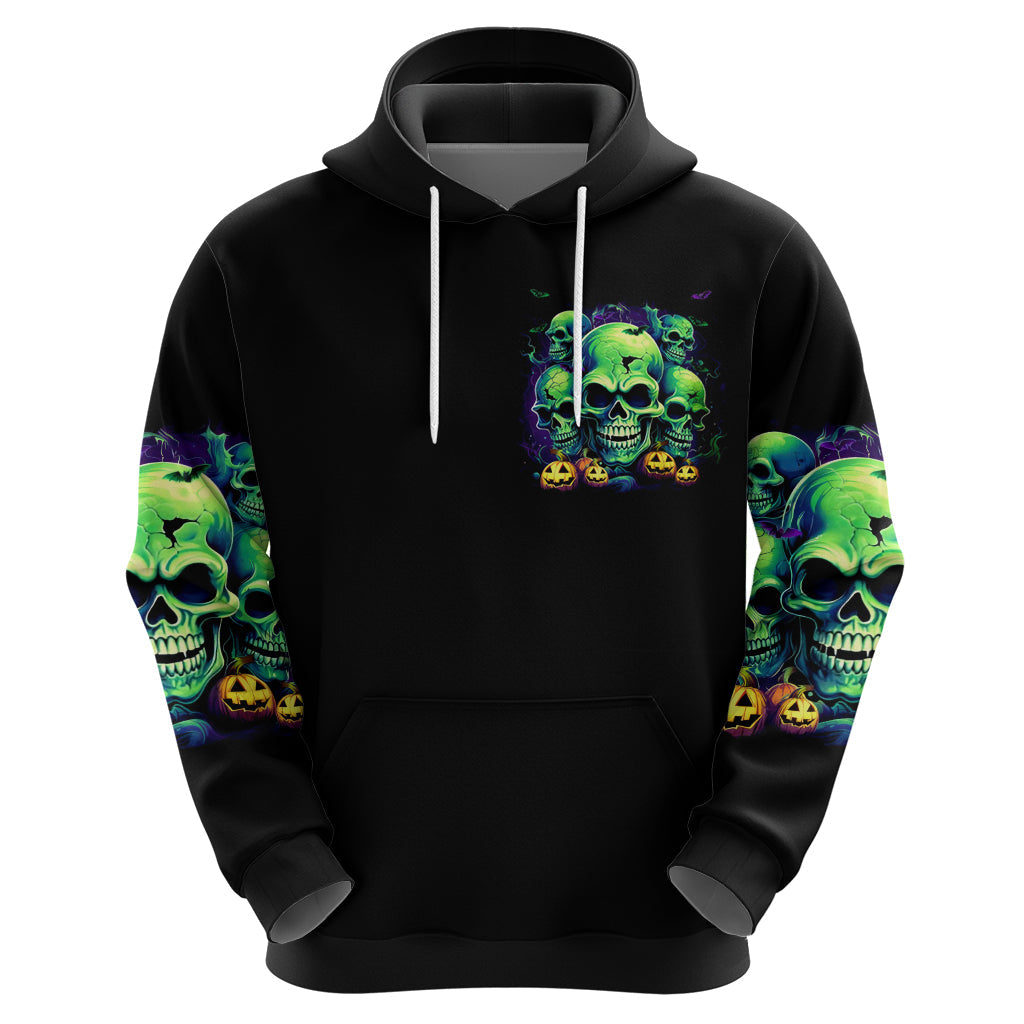Skull Pumpkin Hoodie I Have Three Side Quite Funny And Side You Never Want DT01