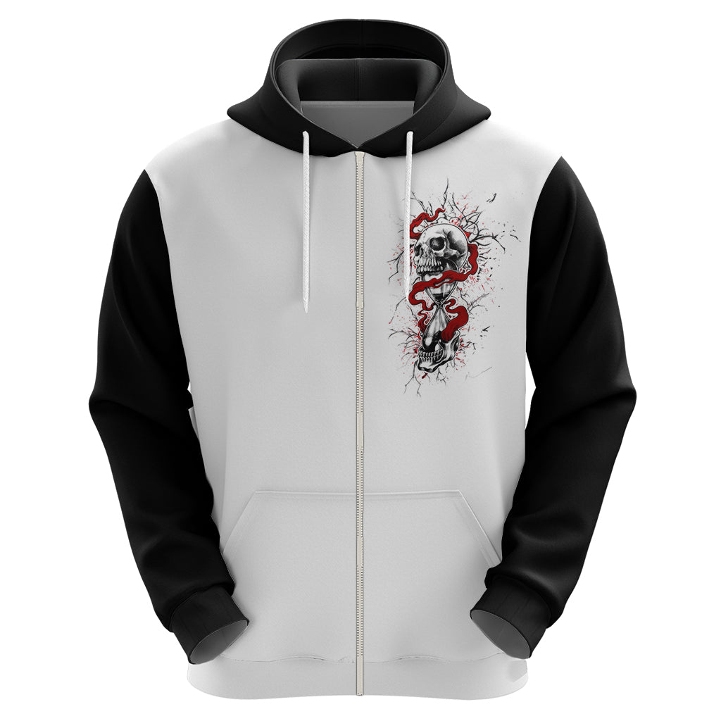 Blood Skull Hoodie You Got My Back I Got Your Rest Of Your Life DT01