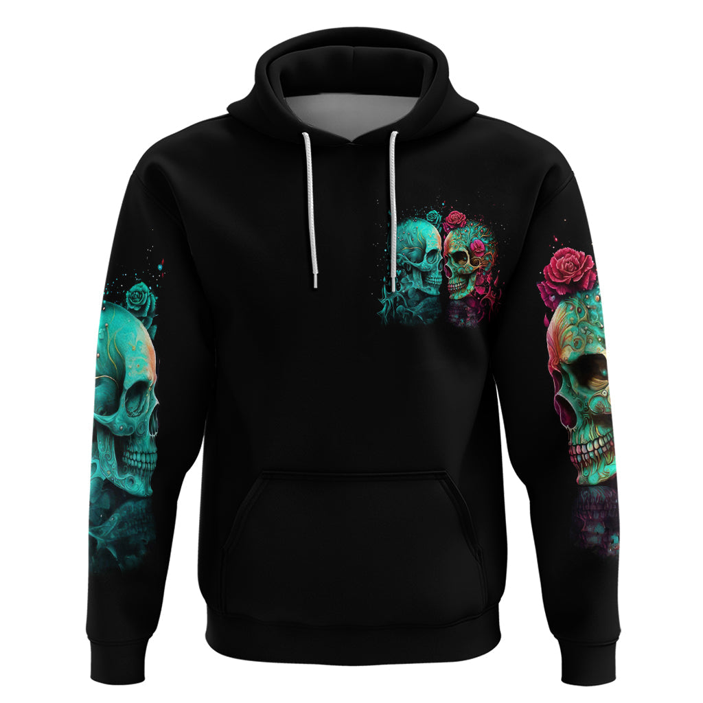 Twin Skull Hoodie Don't Try To Figure Me Out I'm A Special DT01