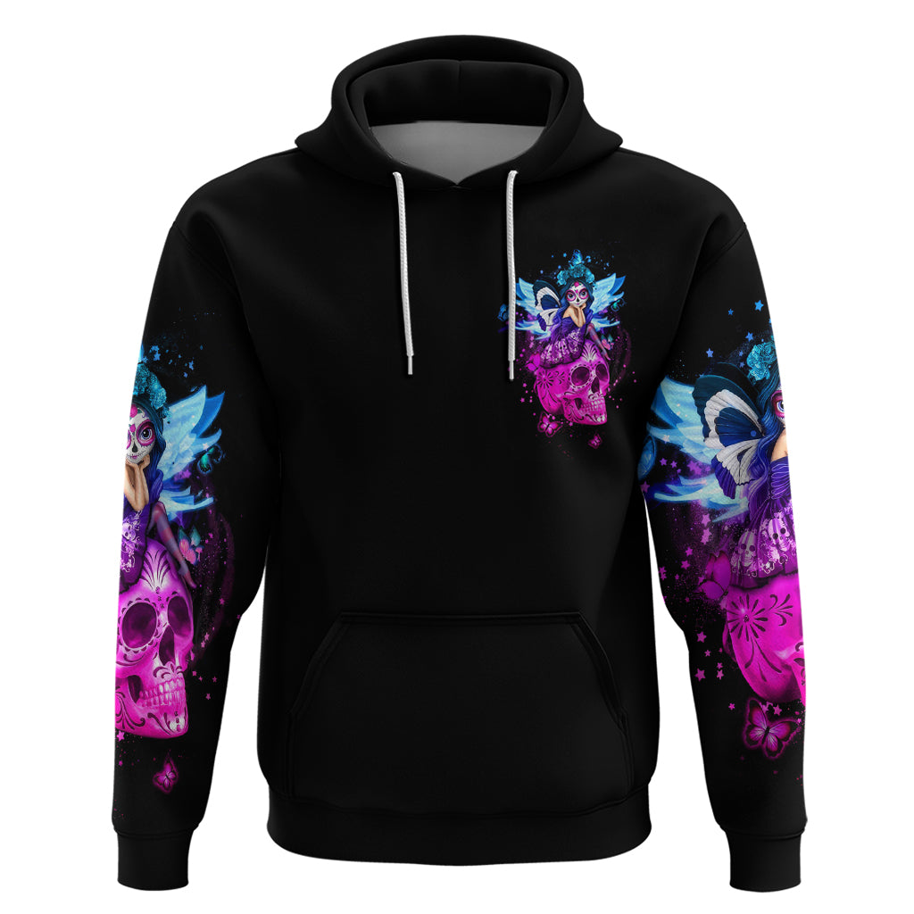 Tiny Fairy Skull Hoodie My Next Life I Want To Be Karma Fairy DT01