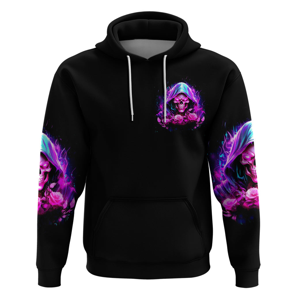 Fire Skull Hoodie Judge Me When You're Perfect Otherwise Shut Up DT01