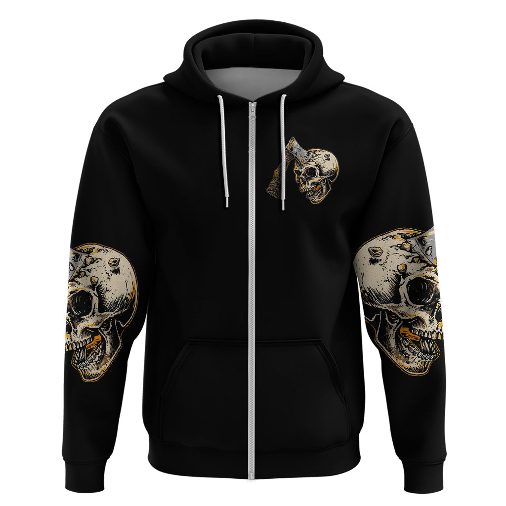 Axe Skull Hoodie Let's Bury The Hatchet DT01