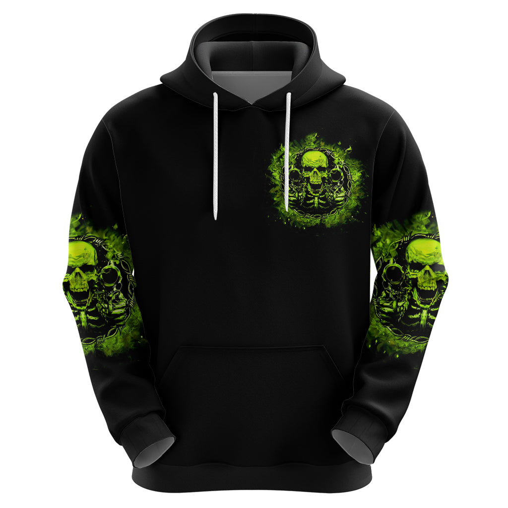 Gun Skull Hoodie When You Come For My Gun Expect An Appropriate Response DT01