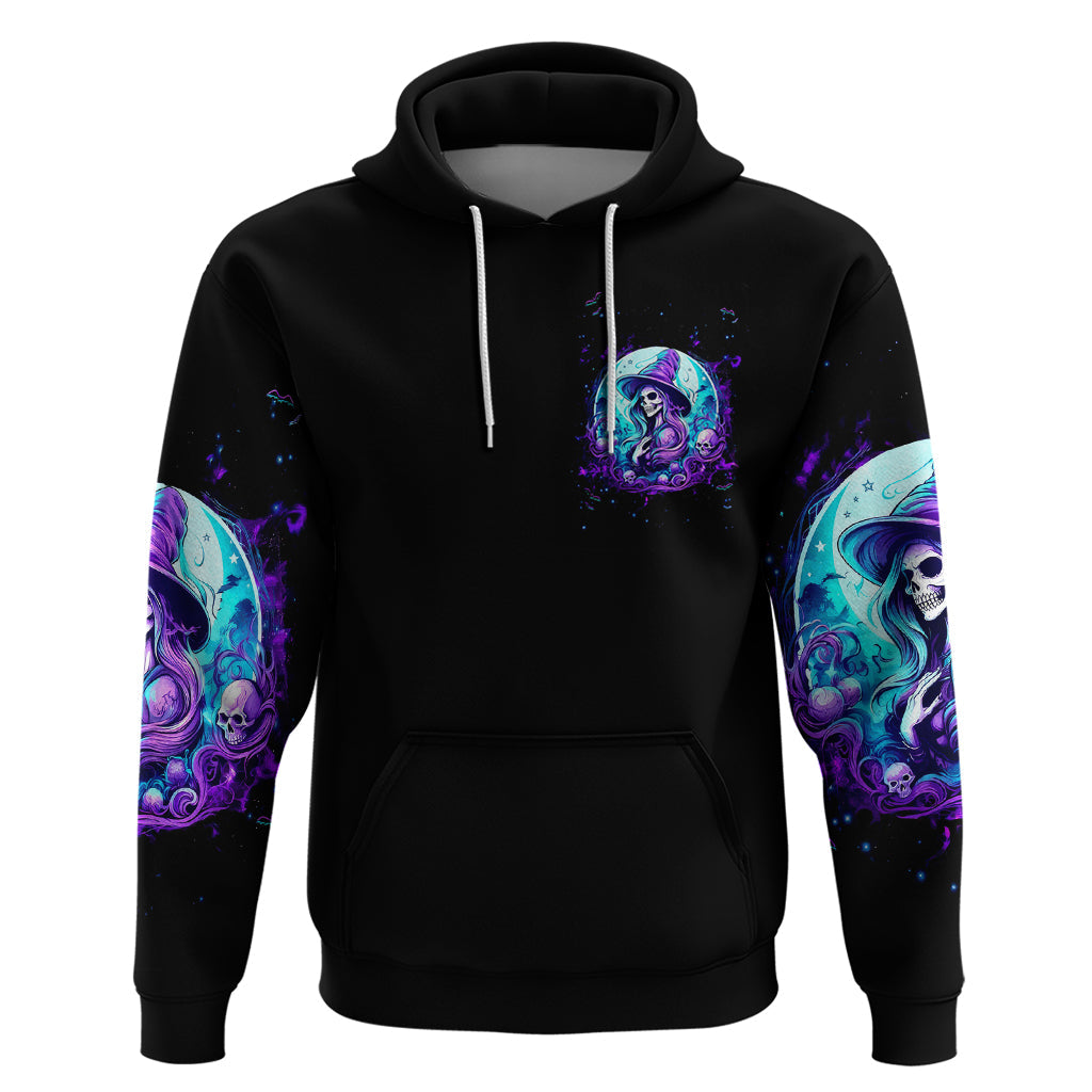 Witch Skull Hoodie My Mother Didn't Raise A Princess She Trained A Witch DT01