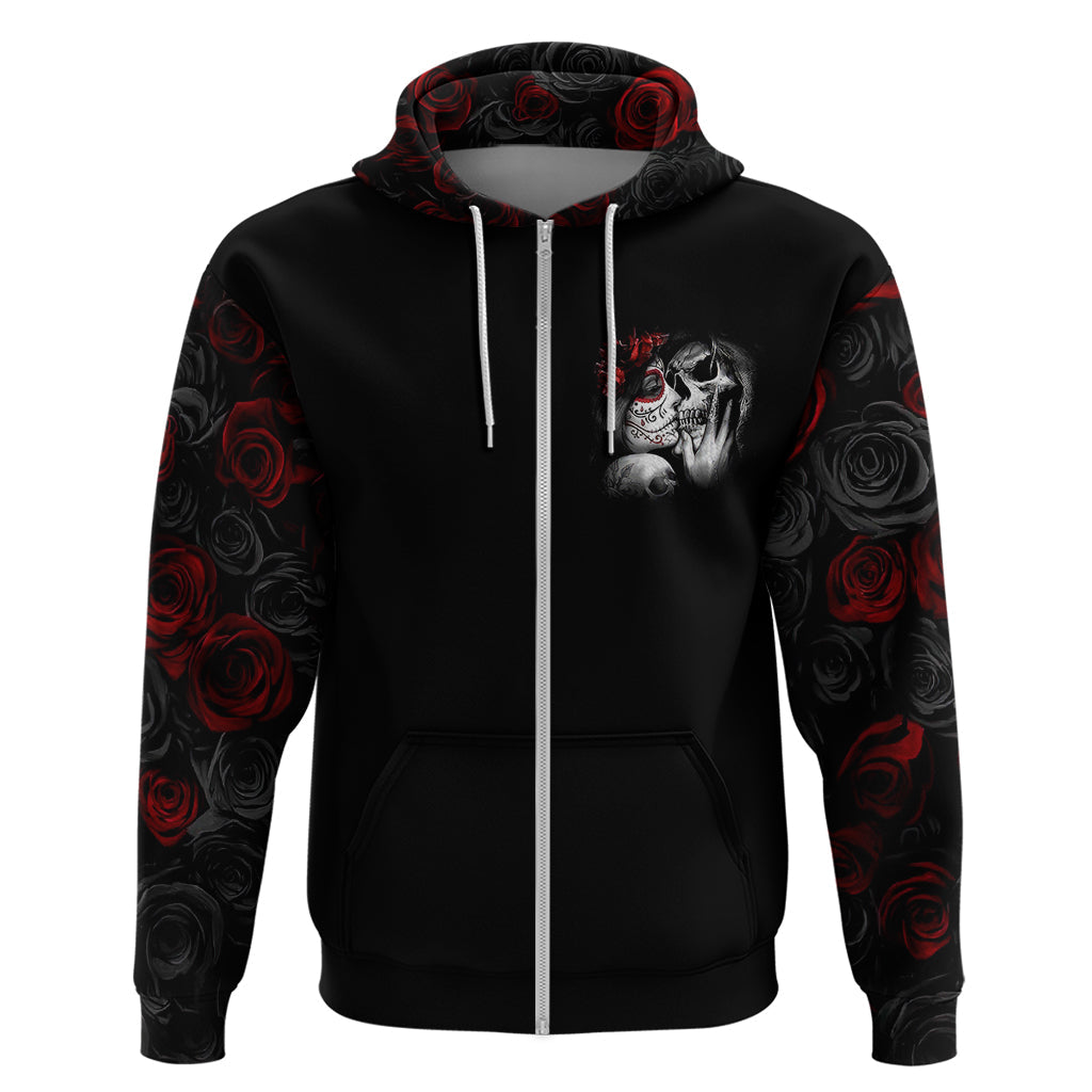 Love Skull Hoodie Once Upon A Time I Love You Forever And Always DT01