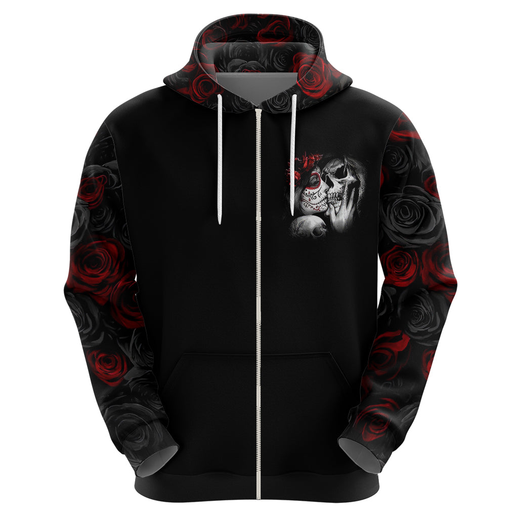 Love Skull Hoodie Once Upon A Time I Love You Forever And Always DT01