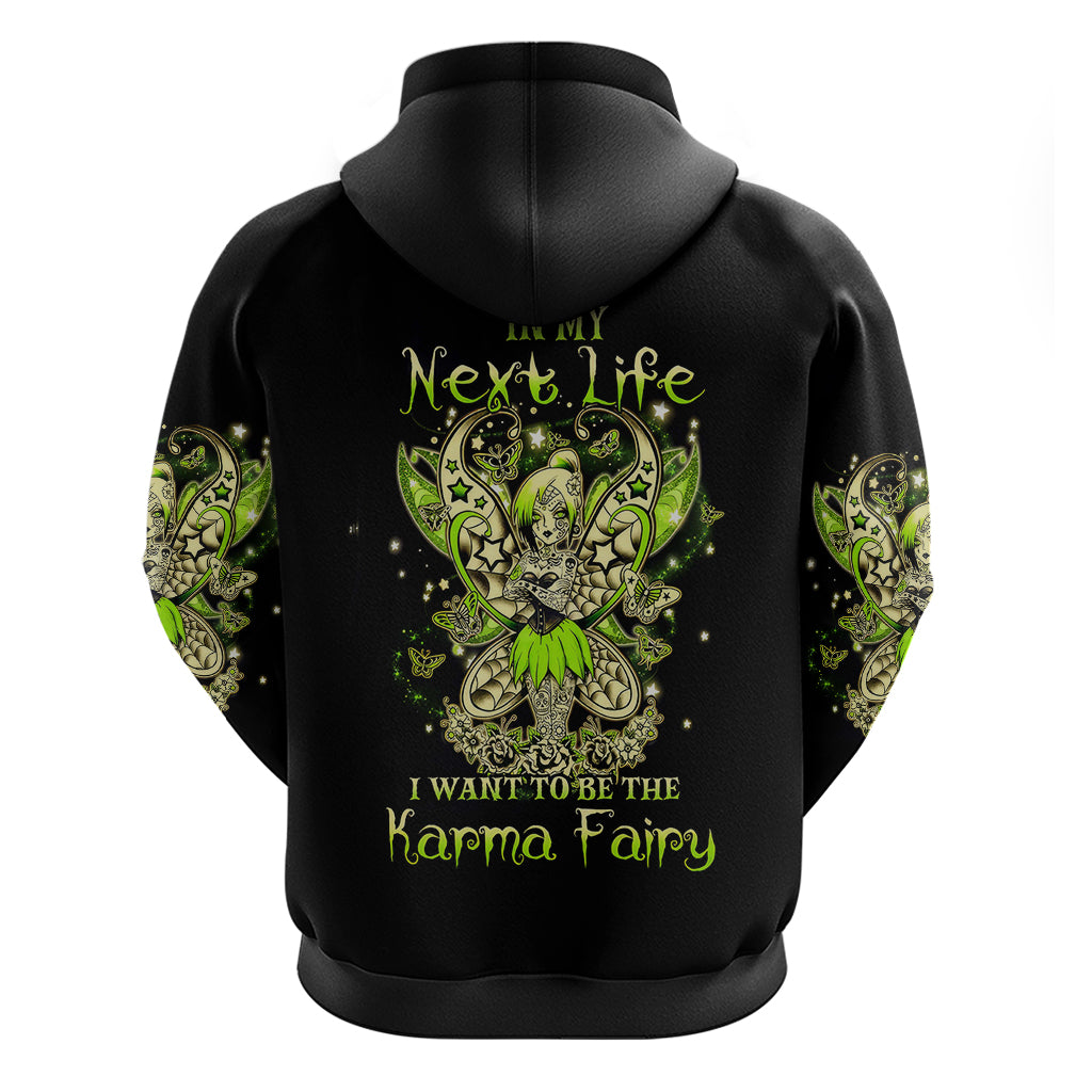 Tinker Fairy Skull Hoodie My Next Life I Want To Be Karma Fairy DT01