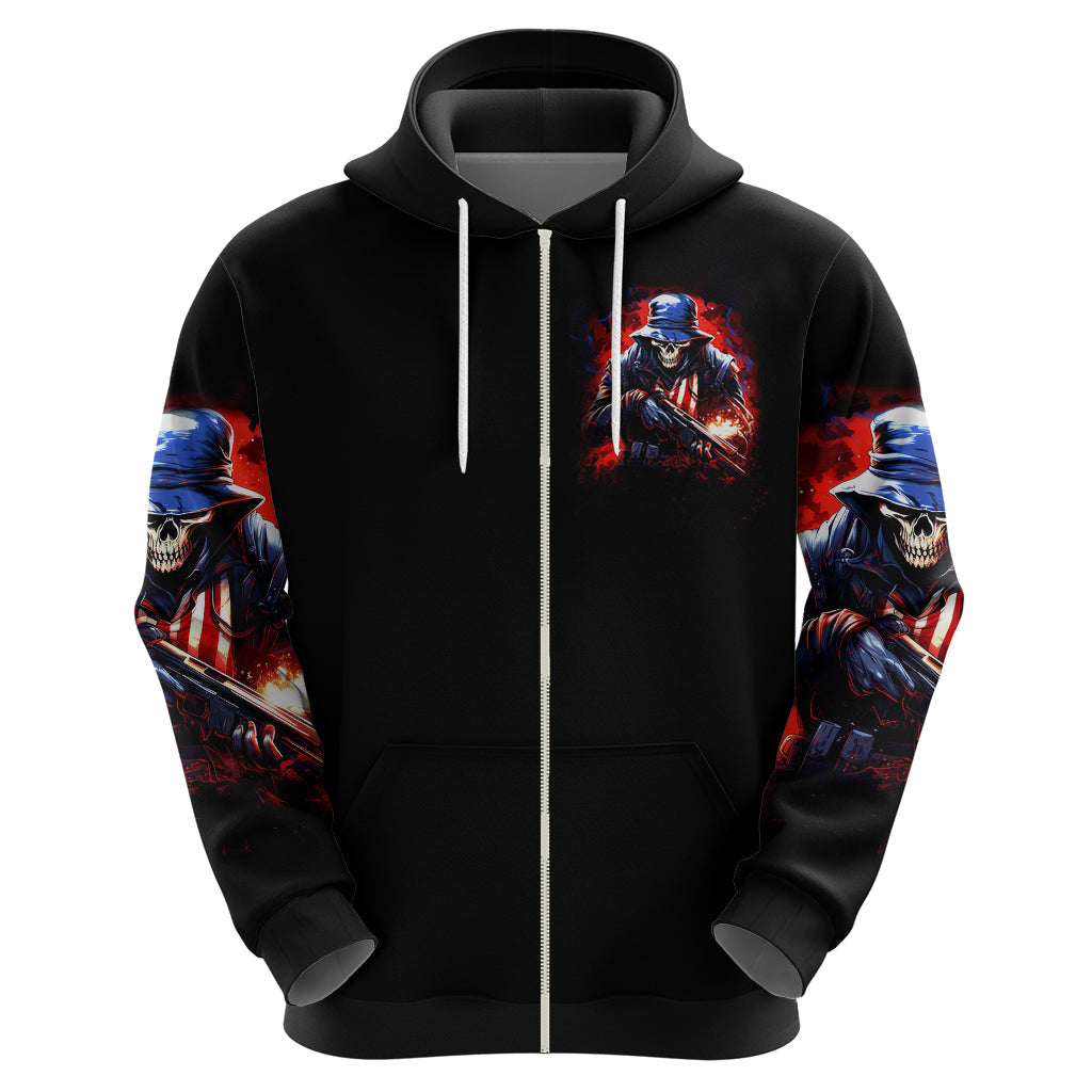 Soldier Skull Hoodie Your First Mistake Was Thinking I Was One Of The Sheep DT01