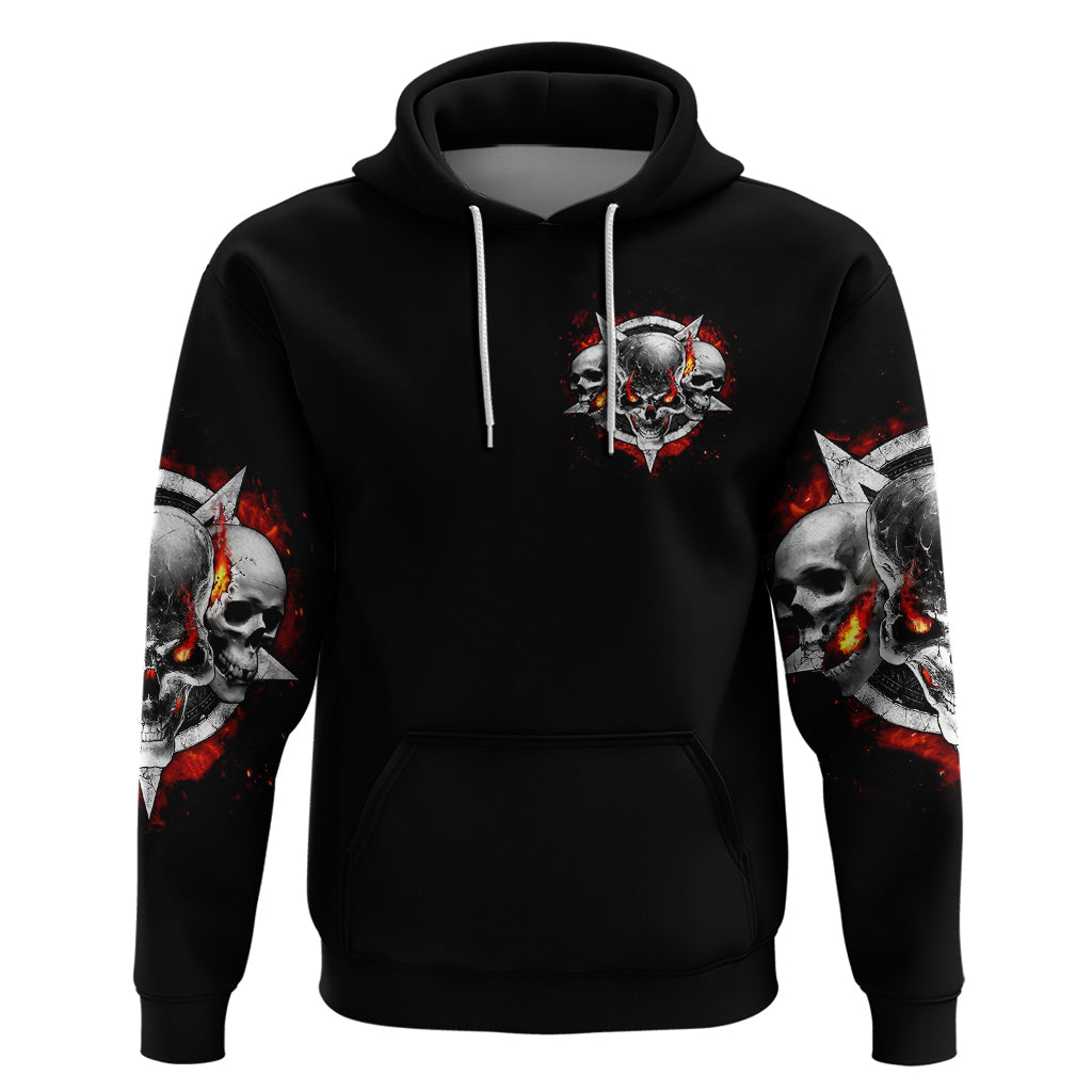 Satan Skull Hoodie Become The Monster And Show Your True Smile DT01