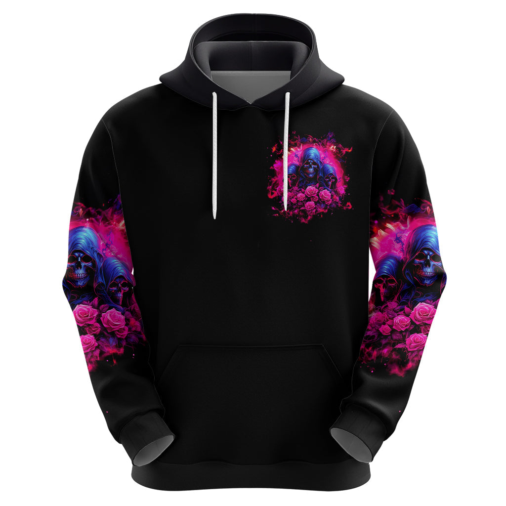 Rose Skull Hoodie I Have 3 Sides And You Never Want To See DT01