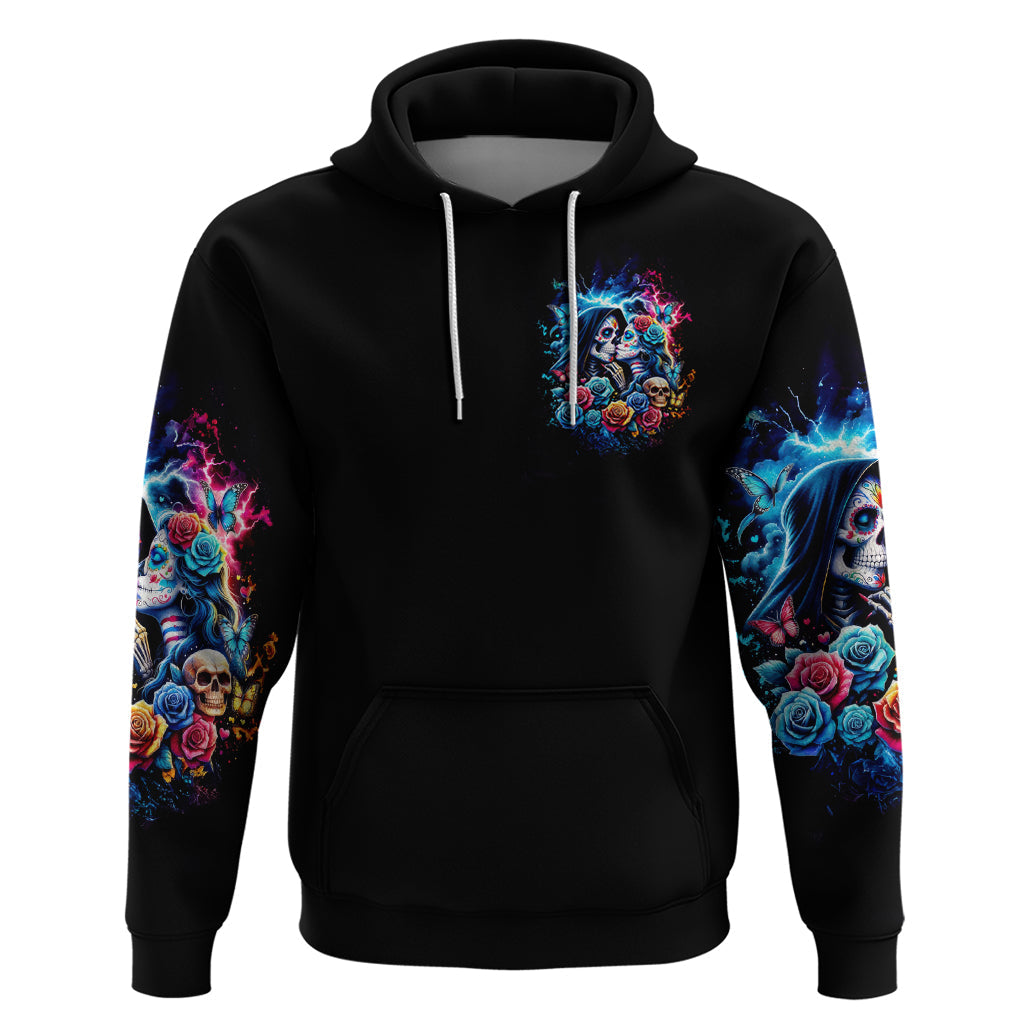 Couple Skull Hoodie It't You And Me Against The World Baby DT01