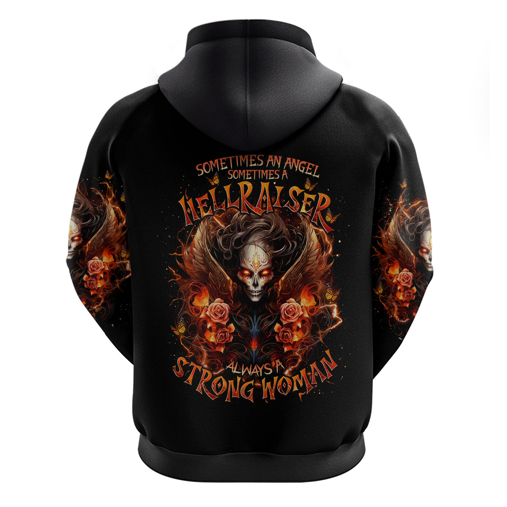 Angel Skull Hoodie Sometimes An Angel Sometimes A Hellrasier DT01
