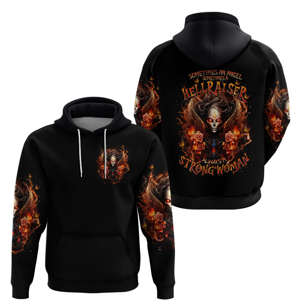 Angel Skull Hoodie Sometimes An Angel Sometimes A Hellrasier DT01
