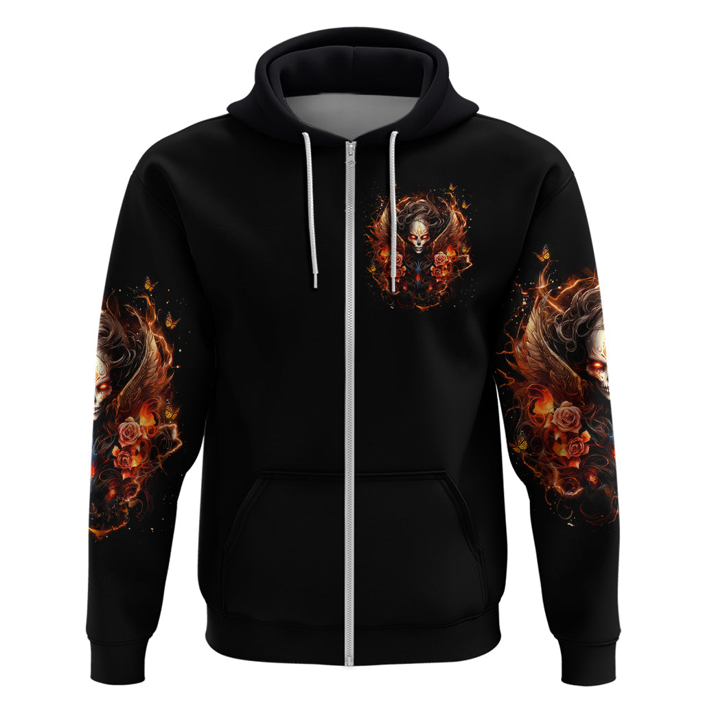 Angel Skull Hoodie Sometimes An Angel Sometimes A Hellrasier DT01