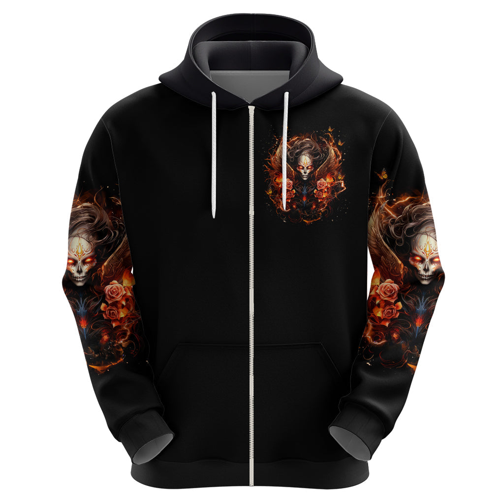 Angel Skull Hoodie Sometimes An Angel Sometimes A Hellrasier DT01