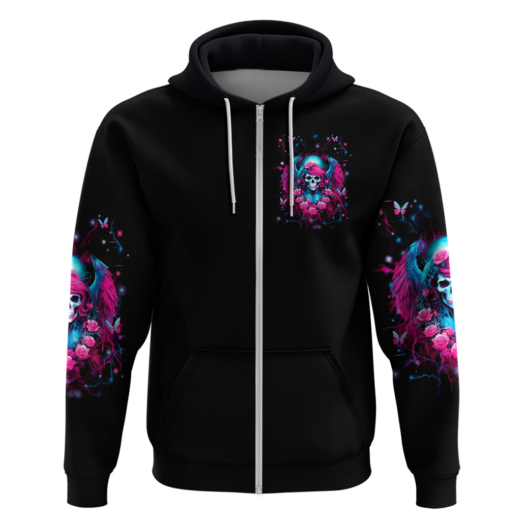 Witch Skull Hoodie Buckle Up Buttercup You Just Flipped My Bitch Switch DT01