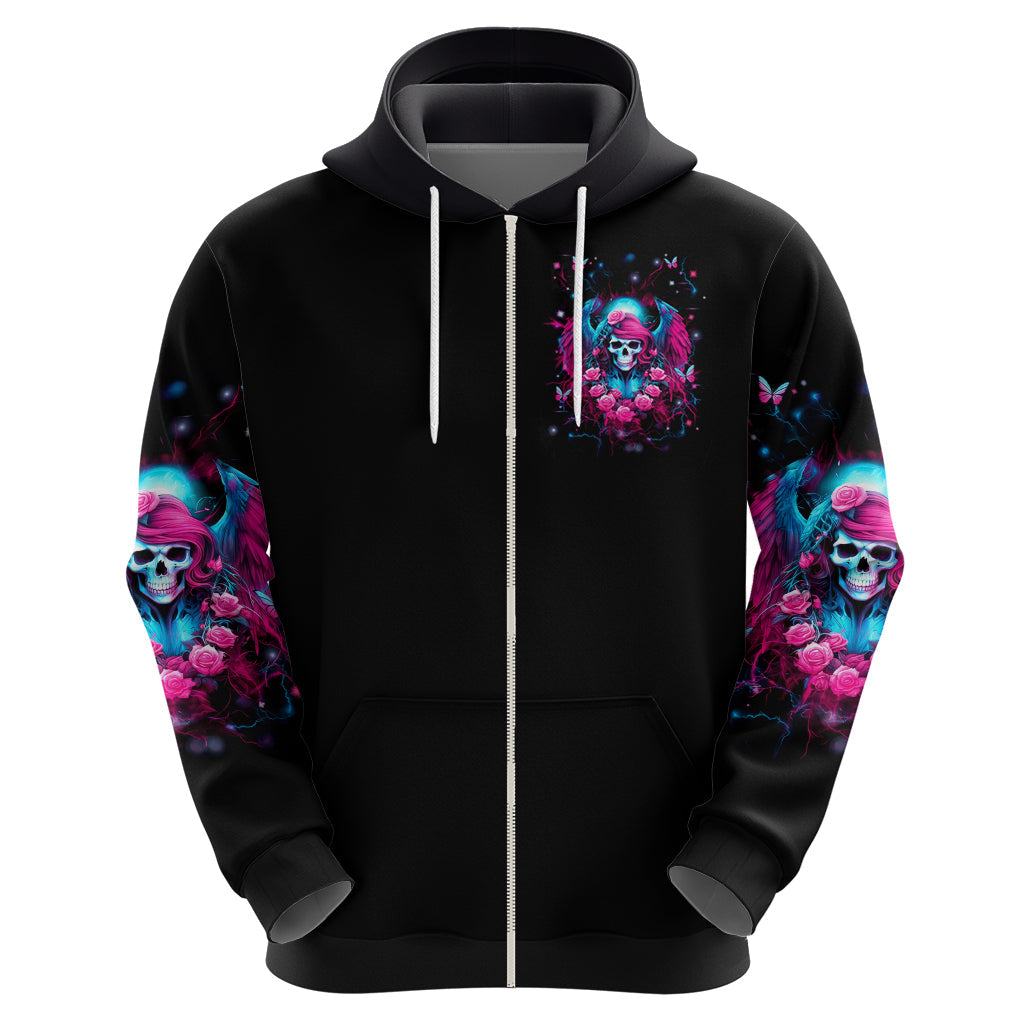 Witch Skull Hoodie Buckle Up Buttercup You Just Flipped My Bitch Switch DT01