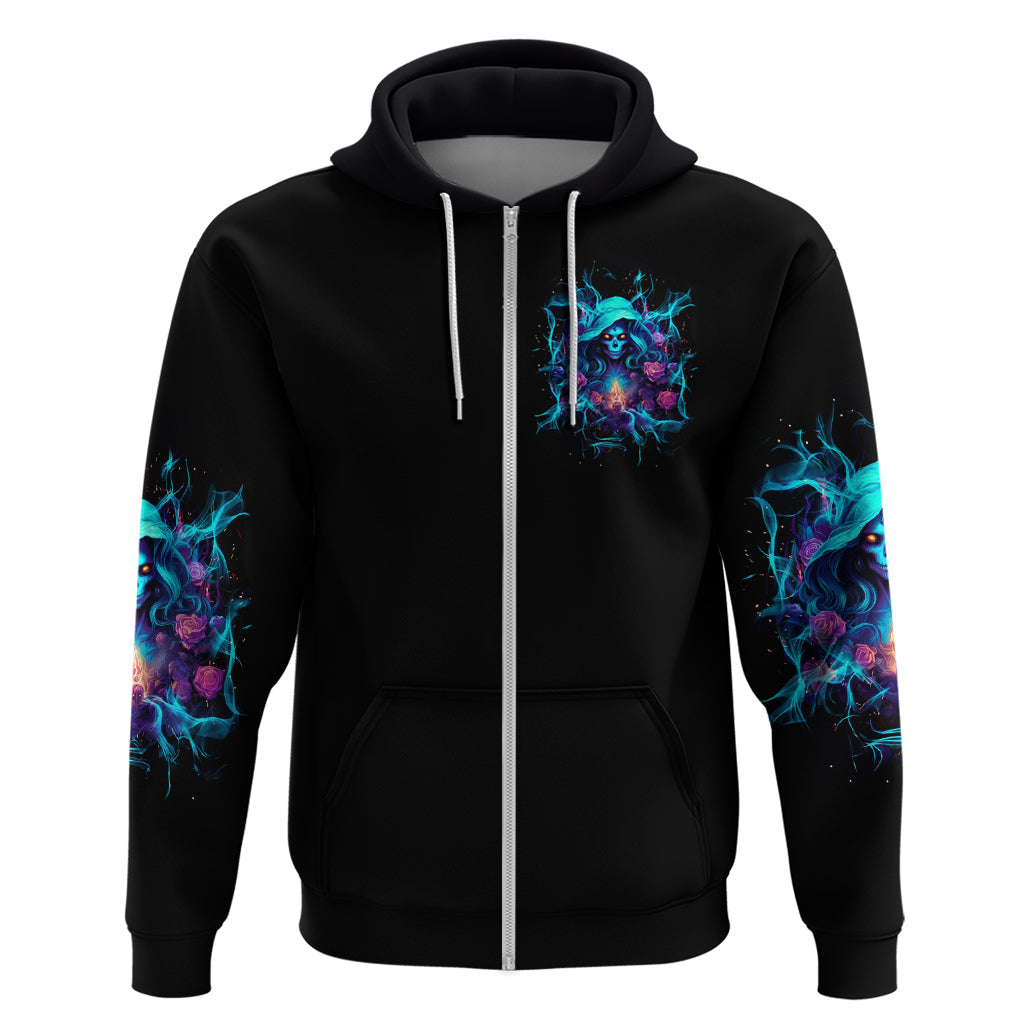 Witch Skull Hoodie I'm A Good Person But Don't Give Me A Reason To Show My Evel Side DT01