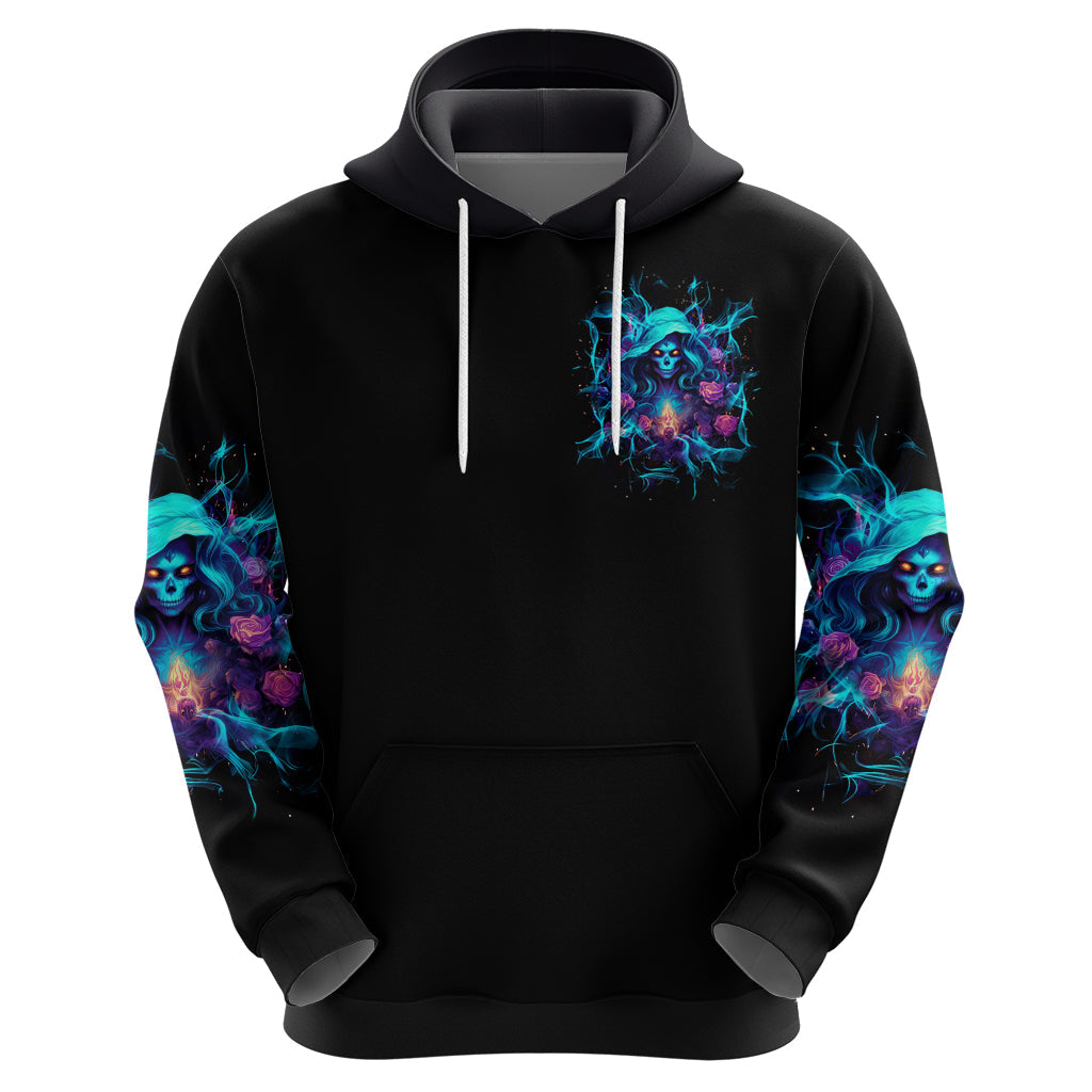 Witch Skull Hoodie I'm A Good Person But Don't Give Me A Reason To Show My Evel Side DT01