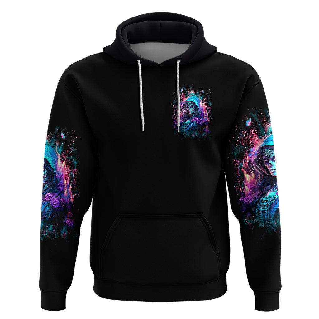 Lady Skull Hoodie The Good Girl In Me Got Tired Of The Bullshit DT01