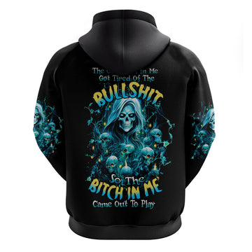 Irsh Girl Skull Hoodie Drink Up Bitch DT01