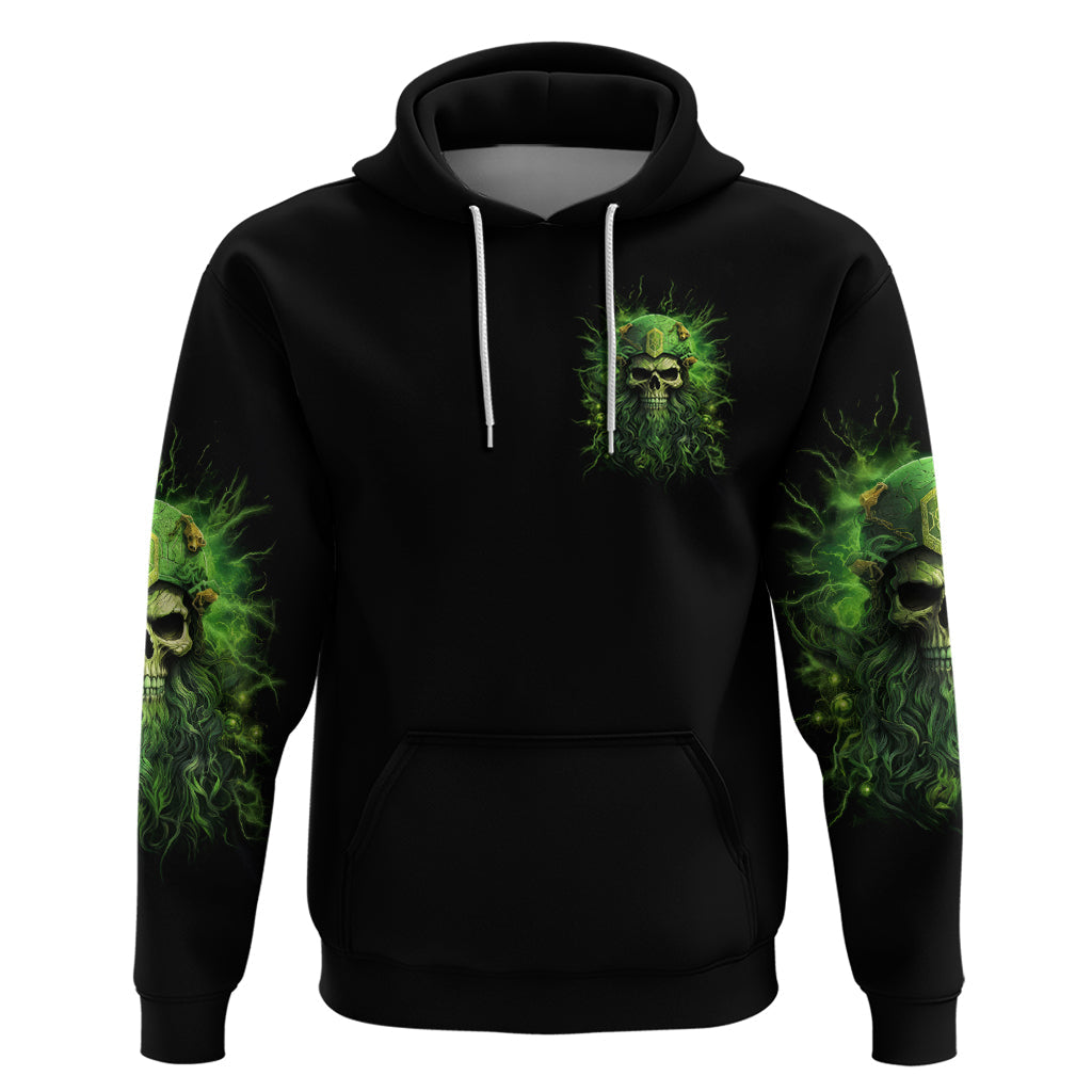 Viking Skull Hoodie If Your Path Demnads You Walk Through Hell Walk As If You Own The Place DT01
