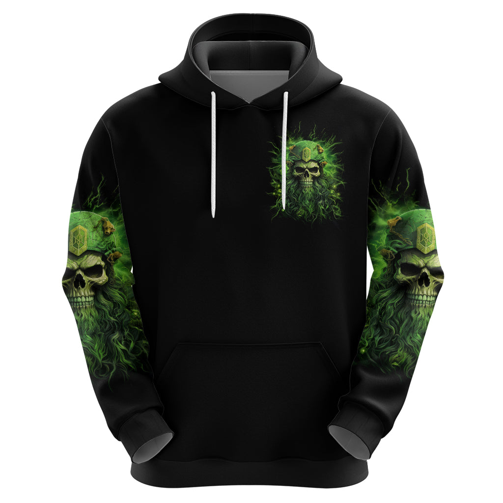 Viking Skull Hoodie If Your Path Demnads You Walk Through Hell Walk As If You Own The Place DT01