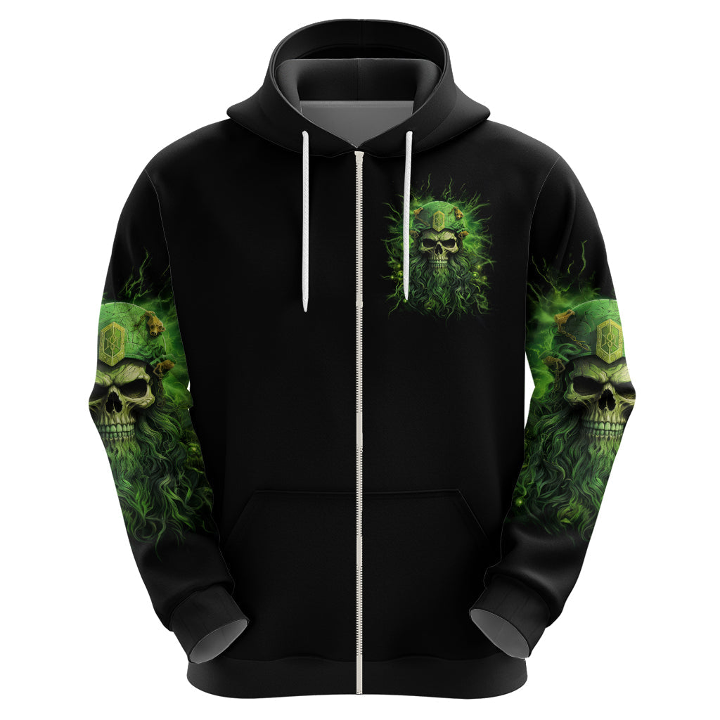 Viking Skull Hoodie If Your Path Demnads You Walk Through Hell Walk As If You Own The Place DT01