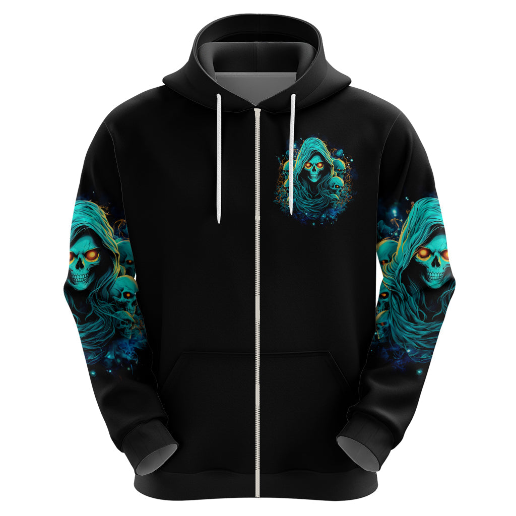 Witch Skull Hoodie The Good Girl In Me Got Tired Of The Bullshit So The Bitch In Me Came Out To Play DT01