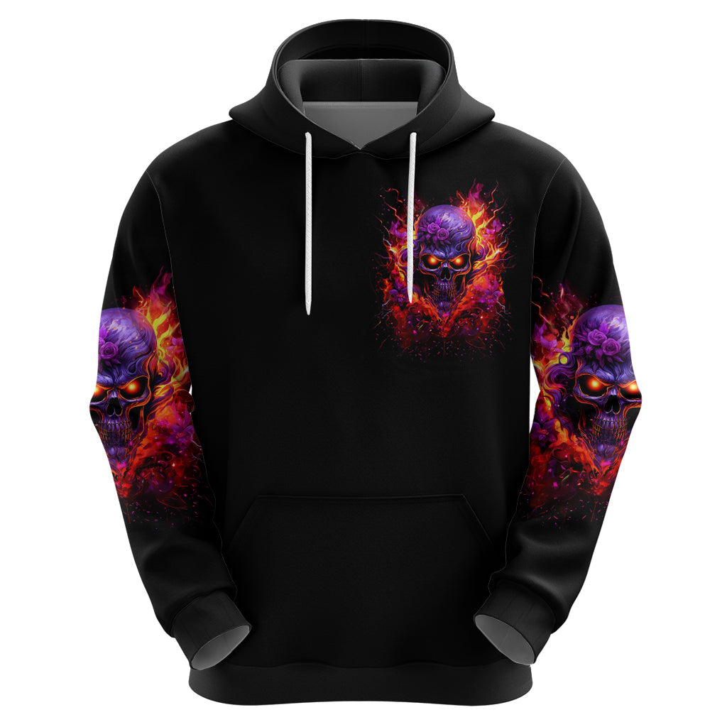 Flame Skull Hoodie Judge Me When You Reperfect Otherwise Shut Up DT01
