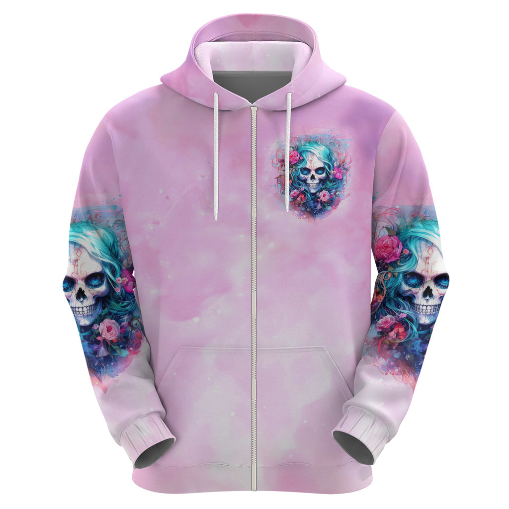 Rose Skull Hoodie Bullshit So The Bitch In Me Come Out To Play DT01