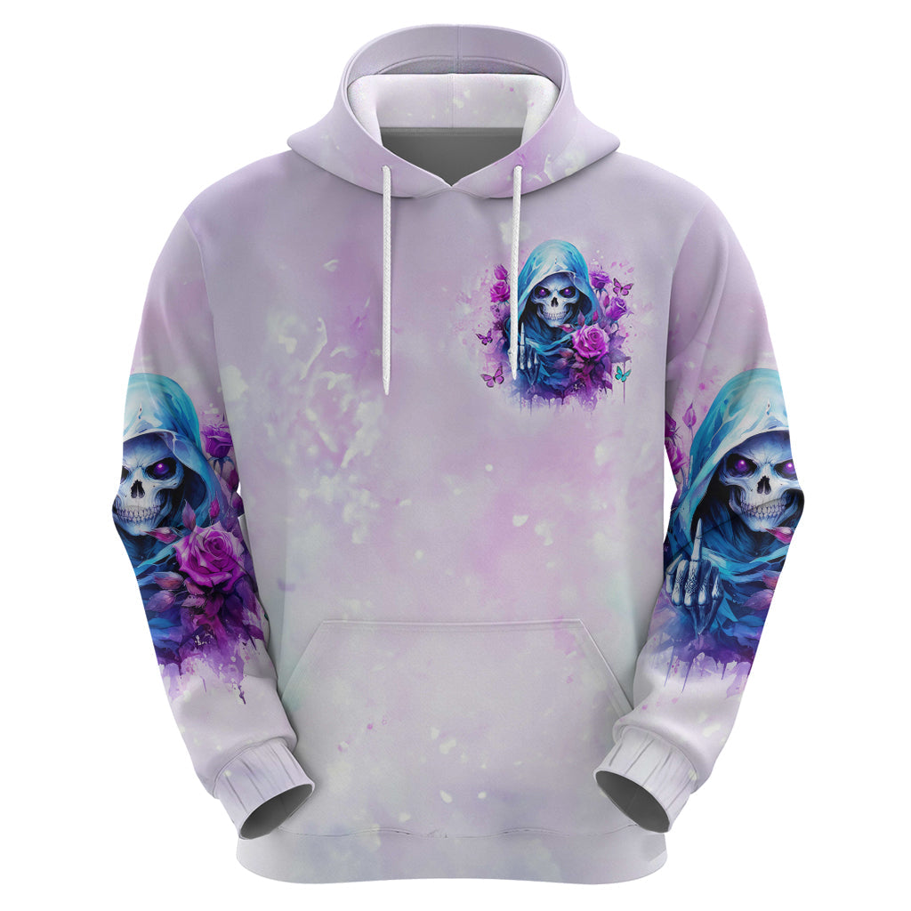 Rose Skull Hoodie I'm Not Always A Bitch Just Kidding Go Fuck Yourself DT01