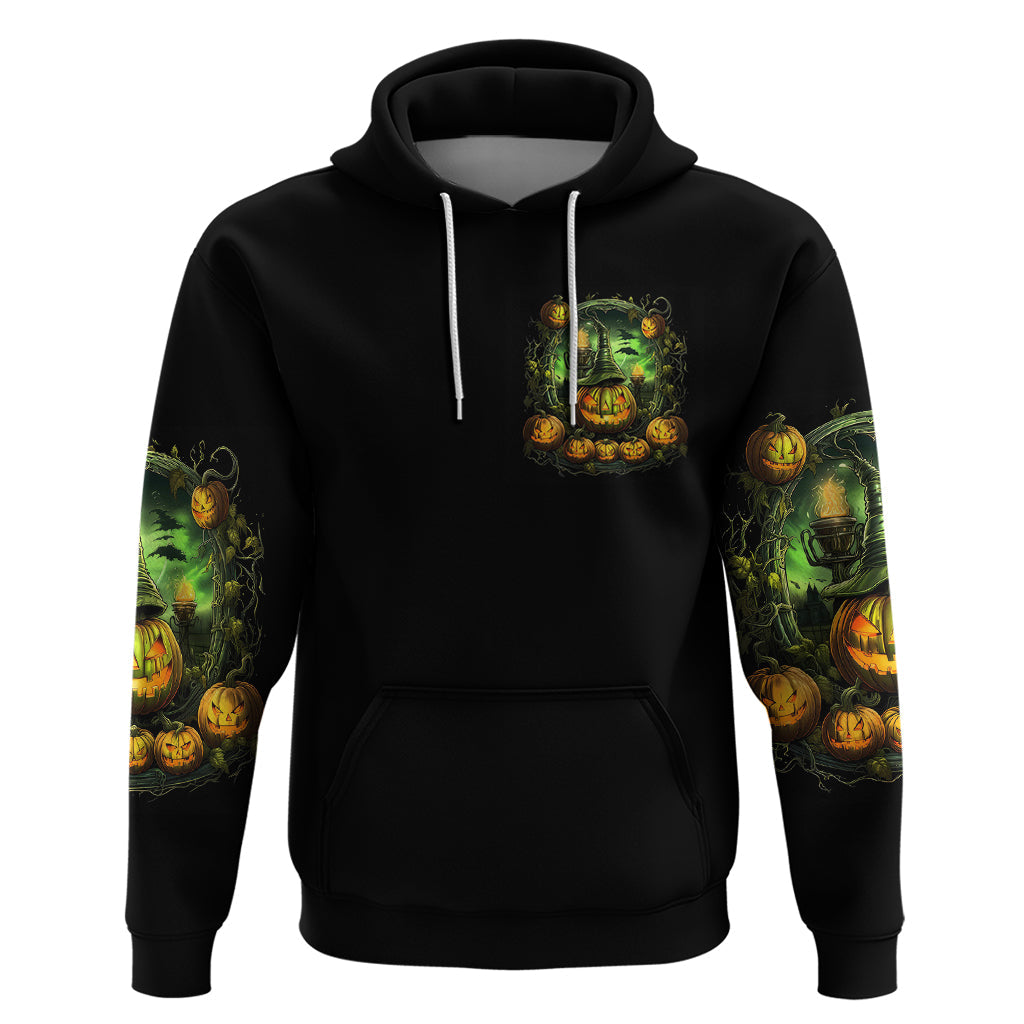 Pumpkin Skull Hoodie Drink Up Witches DT01