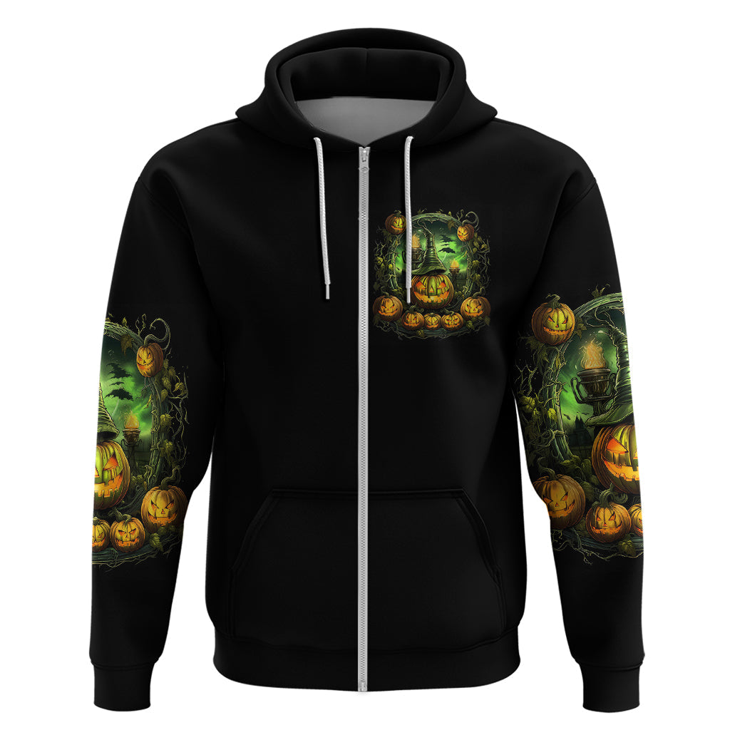 Pumpkin Skull Hoodie Drink Up Witches DT01