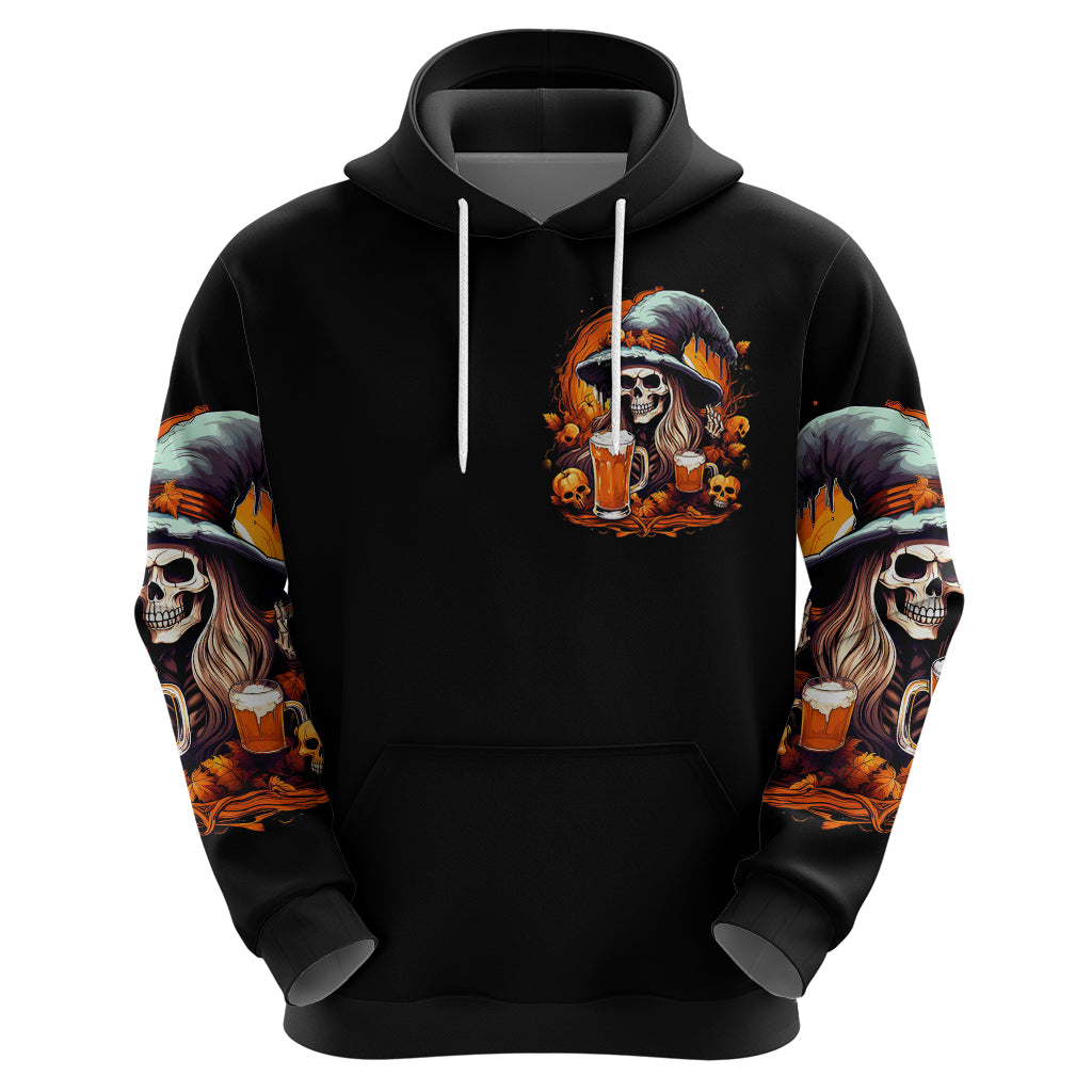 Witch Skull Hoodie Hello Darkness My Old Friend I Come To Drink With You DT01