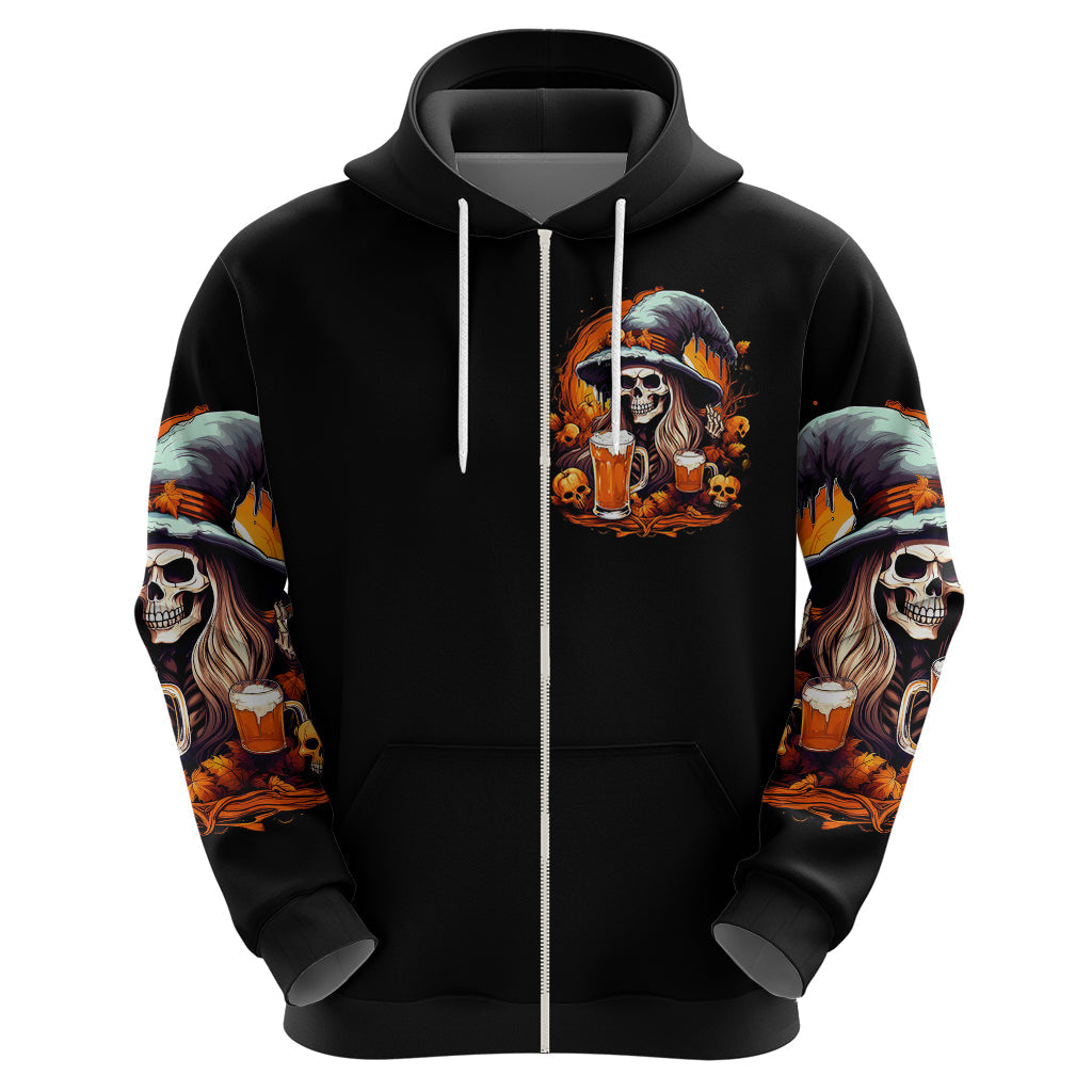 Witch Skull Hoodie Hello Darkness My Old Friend I Come To Drink With You DT01