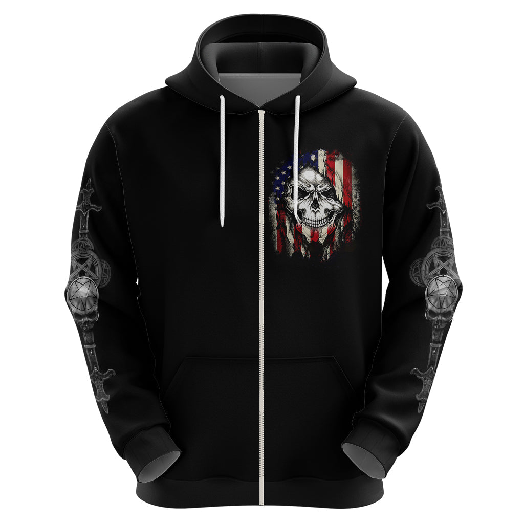 American Skull Hoodie Grumpy Old Man Motherfuckers Who Make Me Angry DT01