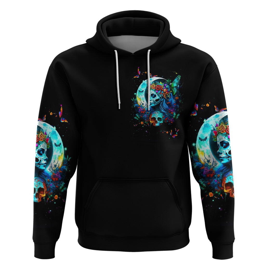 Fairy Skull Hoodie Just The Woman Who Loves Skull And Tattoo DT01